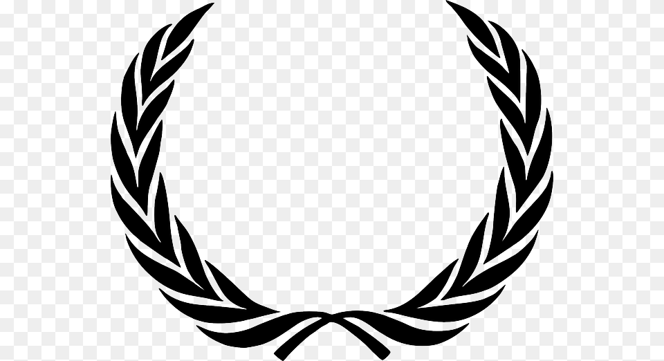 Greek Leaves Un Laurel Wreath, Stencil, Emblem, Symbol, Plant Free Transparent Png