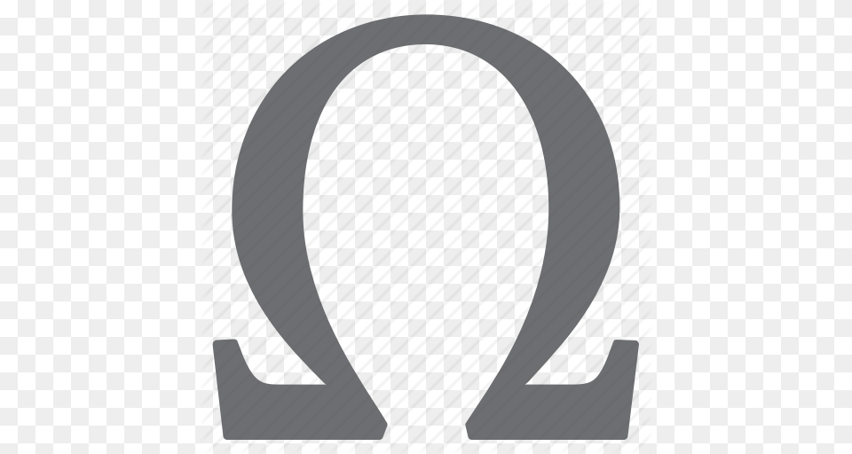 Greek Letter Omega Symbols Icon, Accessories, Jewelry Free Png