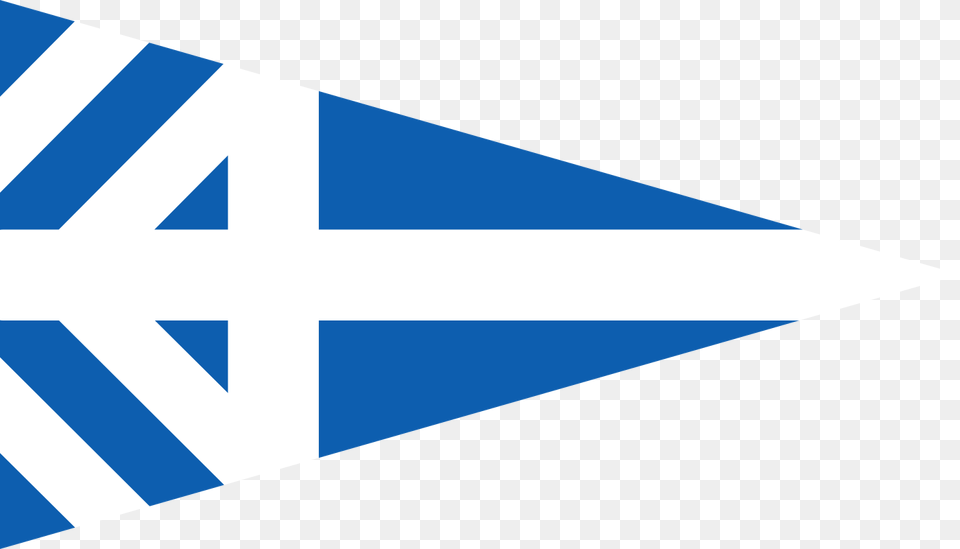 Greek Major General39s Rank Flag On Board A Navy Vessel Cobalt Blue, Triangle, Weapon Png