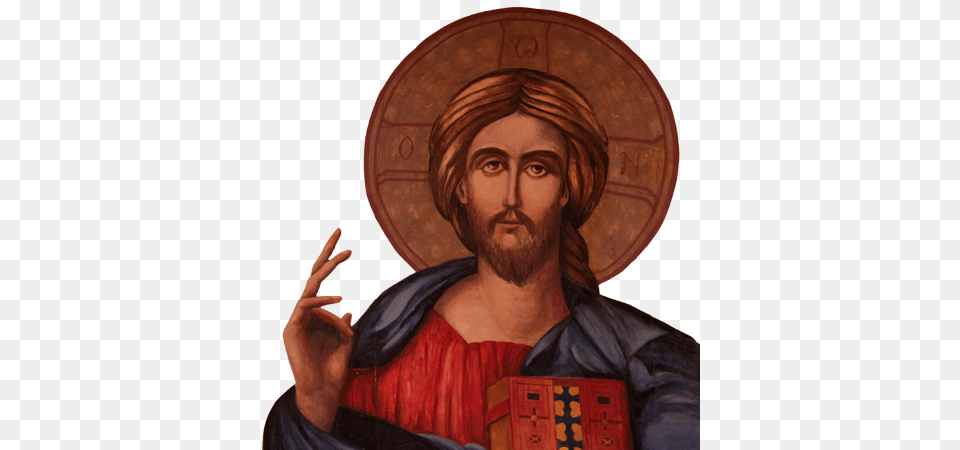 Greek Orthodox Christ, Adult, Person, Painting, Man Free Transparent Png