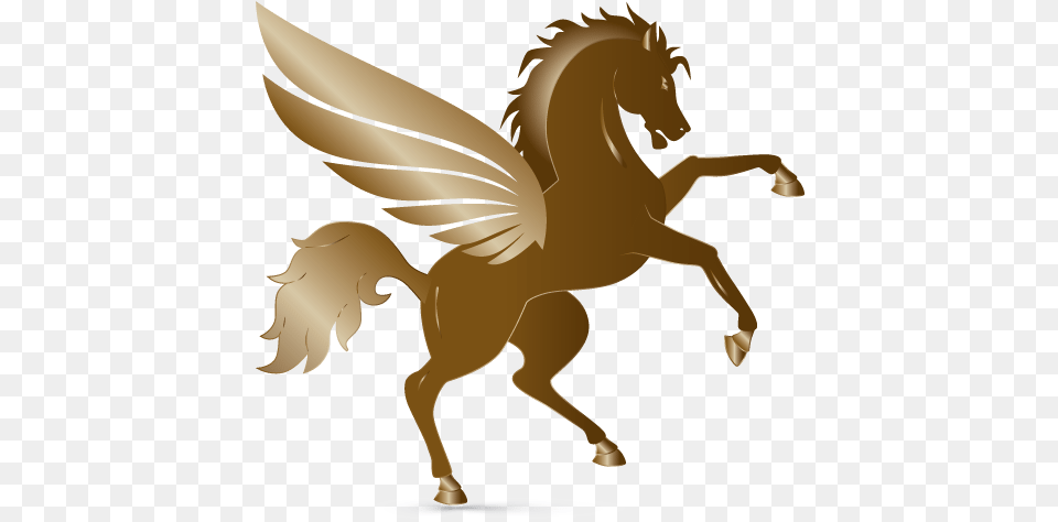 Greek Pegasus Logo Creator Camp Half Blood Logo, Person, Animal, Mammal Png Image