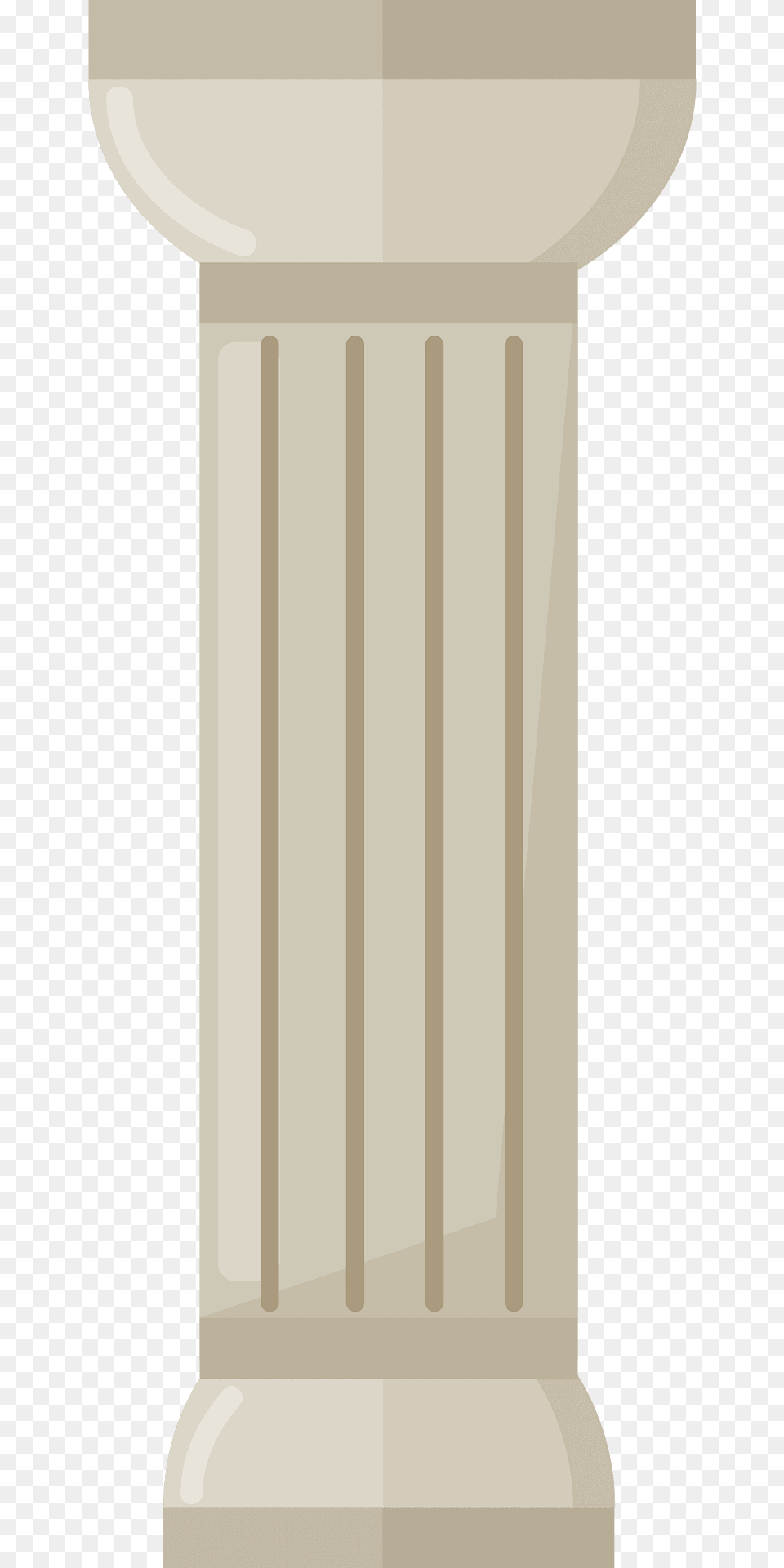 Greek Pillar Clipart, Architecture Free Png