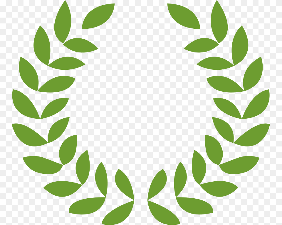 Greek Roman Laurel Wreath Vector, Green, Leaf, Plant, Pattern Free Png