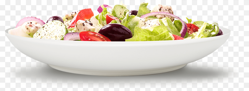 Greek Salad Salad On A Plate, Food, Lunch, Meal, Food Presentation Free Transparent Png