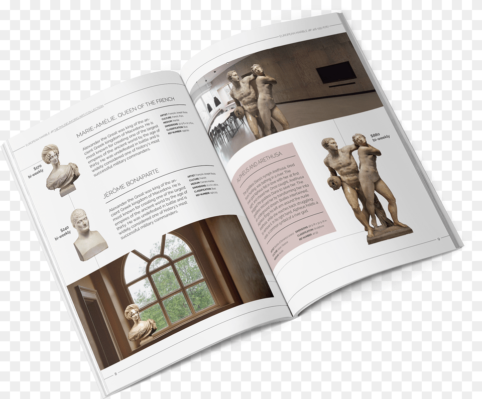Greek Statues, Text, Advertisement, Book, Publication Free Png Download