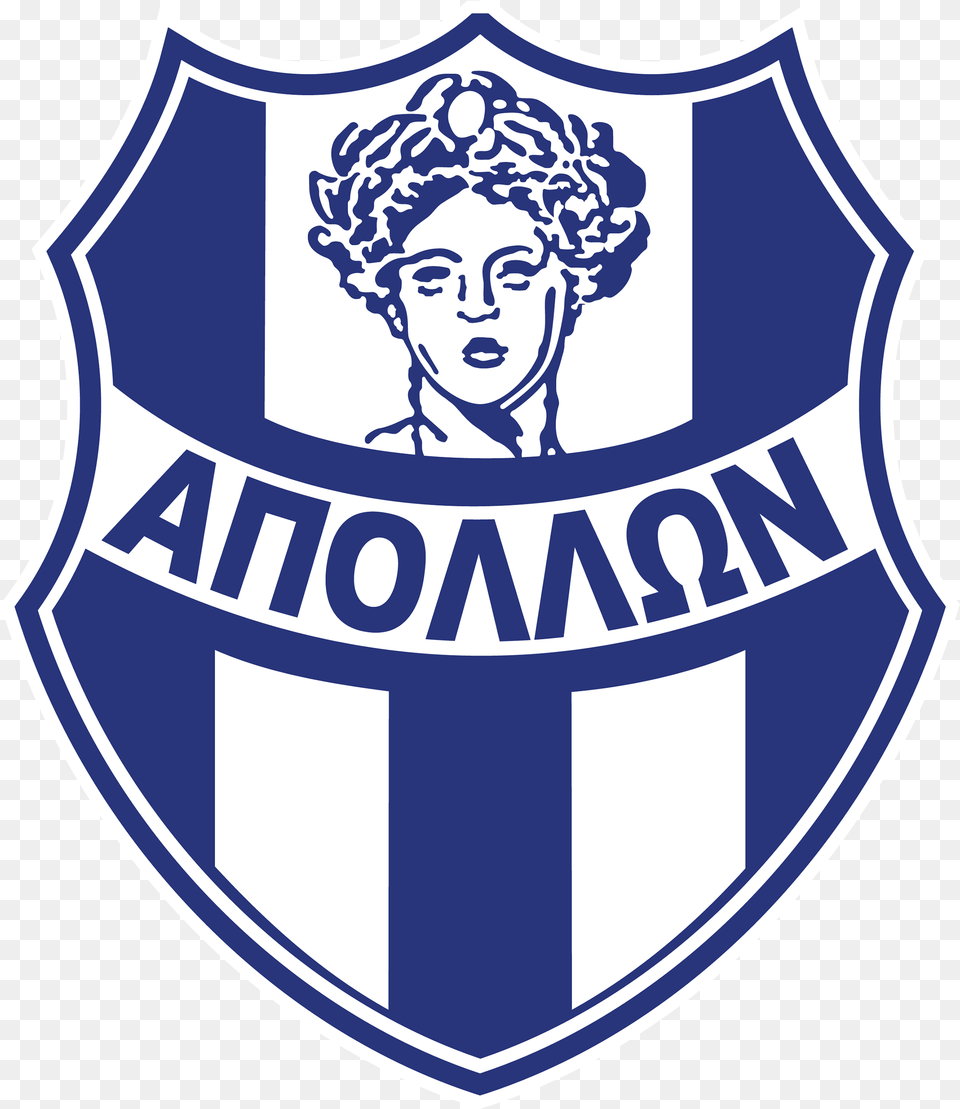 Greek Super League Football Logos Apollon Smyrnis, Badge, Logo, Symbol, Baby Png Image