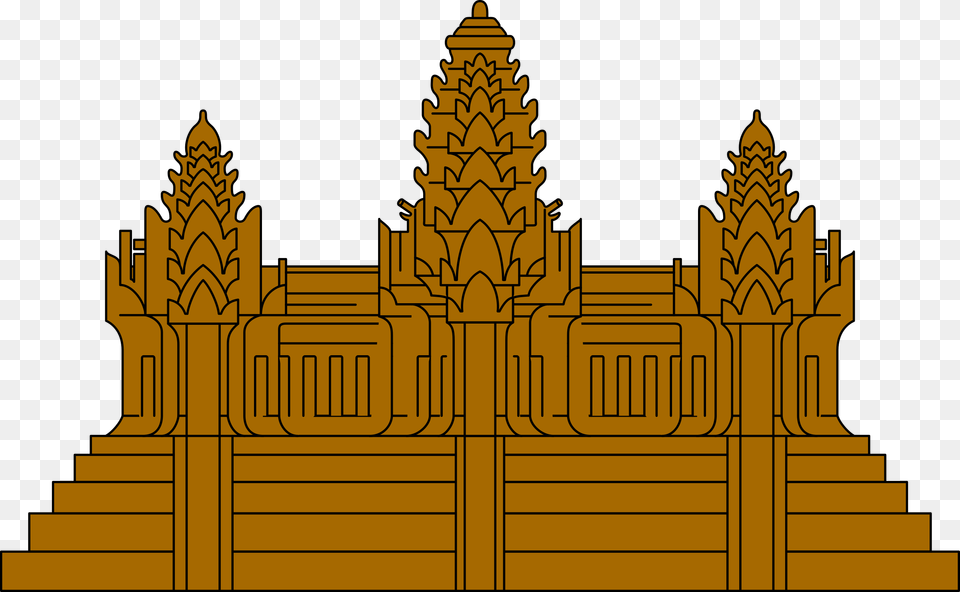 Greek Temple Clipart Angkor Wat Clip Art, Food, Fruit, Pineapple, Plant Free Png Download