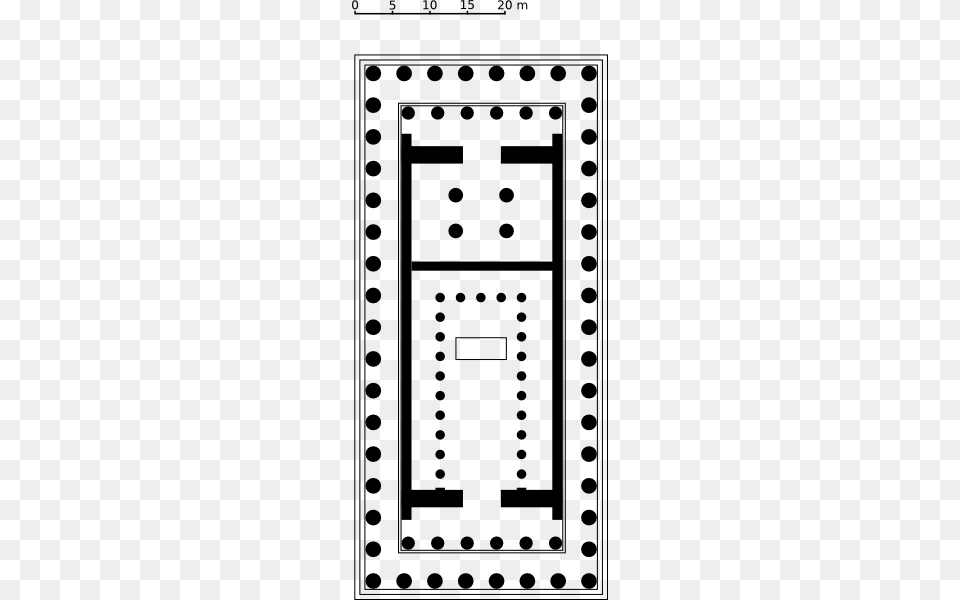 Greek Temple Lay Outs Plan Of Parthenon Athens Png Image