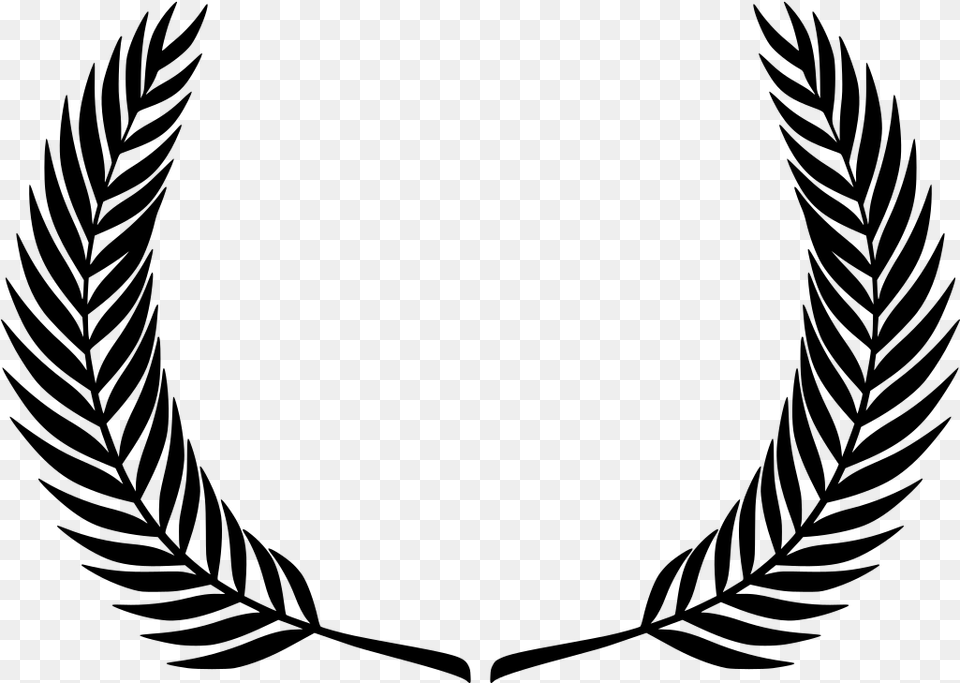 Greek Wreath, Gray Free Png Download