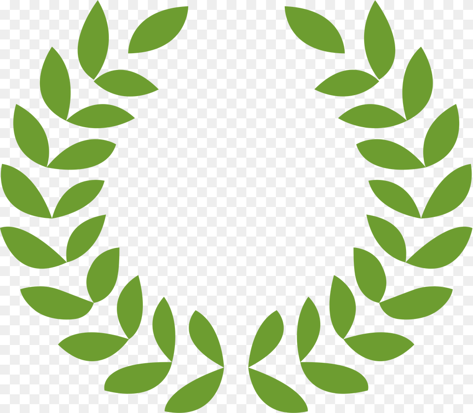 Greek Wreath, Green, Leaf, Plant, Pattern Free Transparent Png