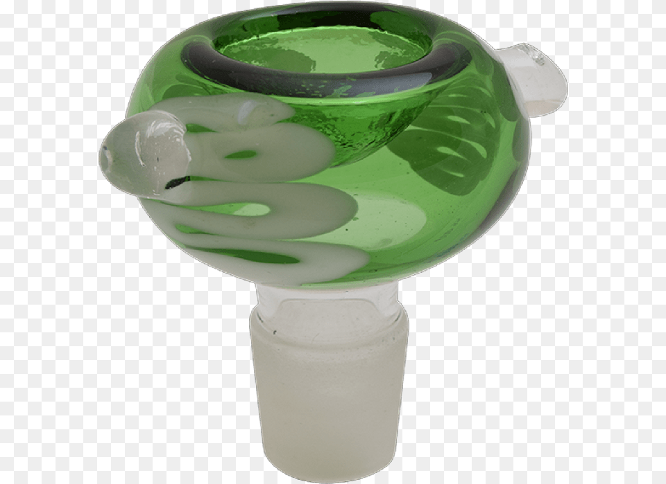 Green 19mm Bowl Wwhite Lines Vase, Jar, Pottery, Glass, Accessories Png Image