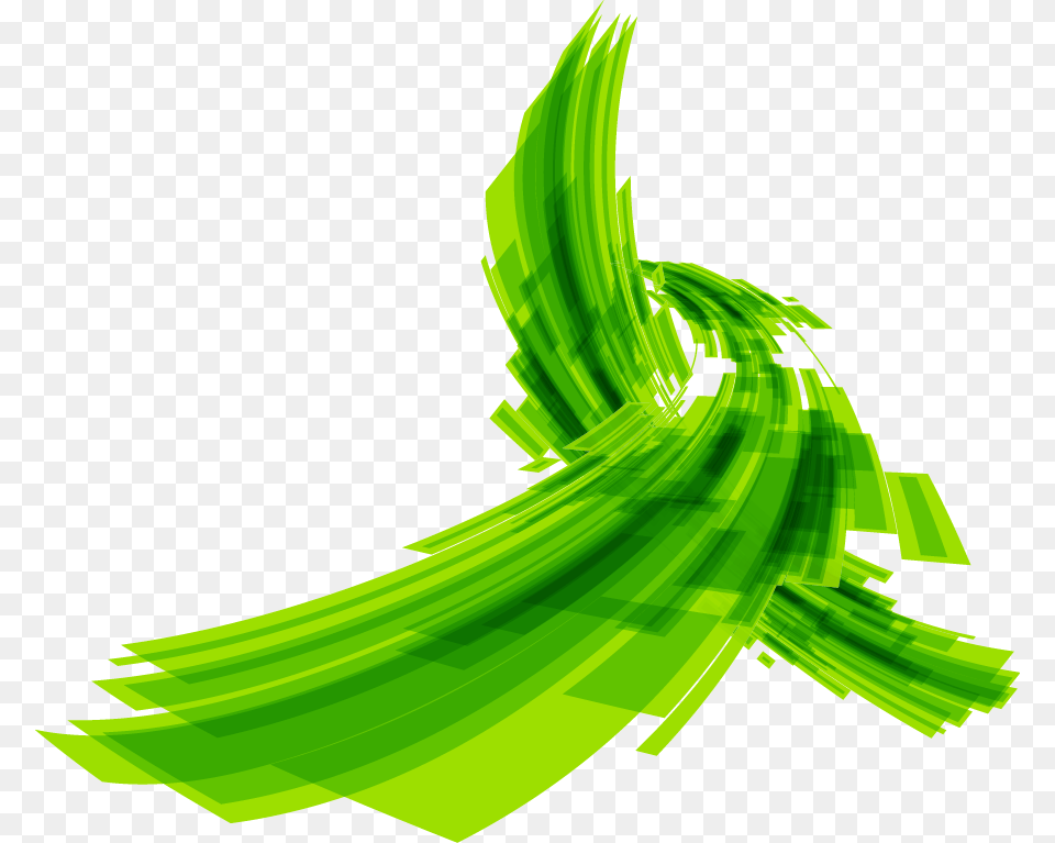 Green Abstract Vector Background, Art, Graphics, Animal, Fish Free Png
