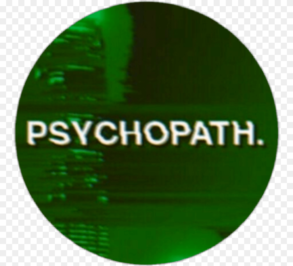 Green Aesthetic Greenaesthetic Psychopath Circle Circle, Disk, Logo, Sphere Png