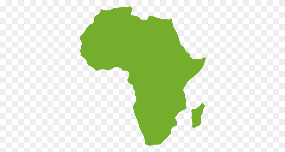 Green Africa Continental Map, Chart, Plot, Atlas, Diagram Free Png