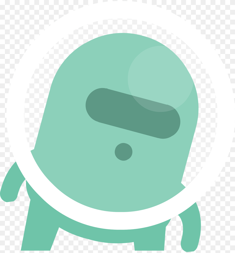 Green Alien Clipart, Helmet, Disk Free Png Download