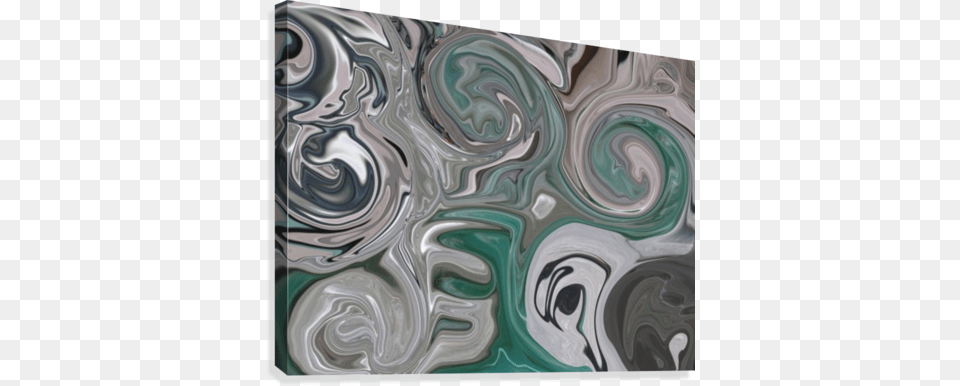 Green Amp Black Abstract Print Canvas Print Motif, Art, Modern Art, Painting, Pattern Png