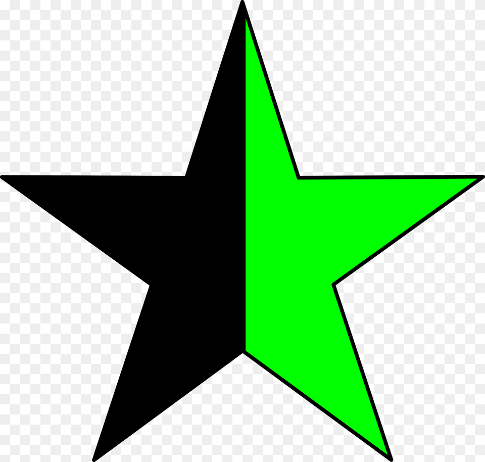 Green Anarchism Clip Arts Green Anarchism Symbol, Star Symbol Free Transparent Png
