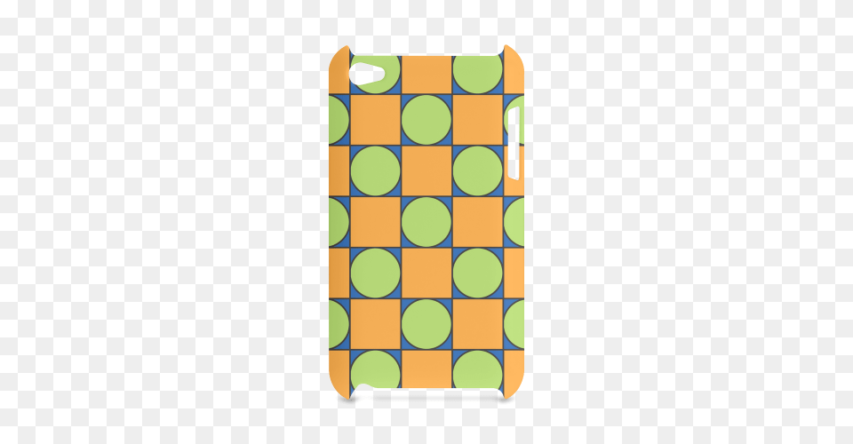 Green And Orange Geometric Pattern Hard Case For Ipod Touch Id, Electronics, Phone, Mobile Phone, Chess Free Png