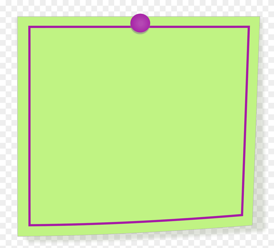 Green And Purple Note Clipart, Page, Text, White Board Png Image