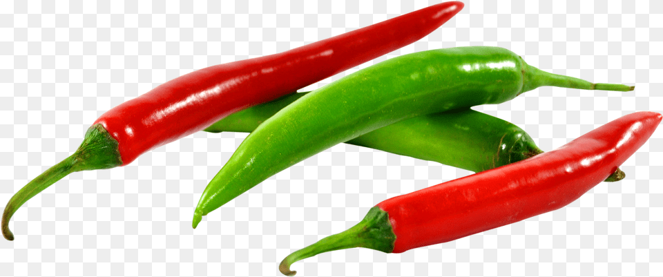 Green And Red Chilli Image For Green Red Chilli, Food, Produce, Pepper, Plant Free Png Download