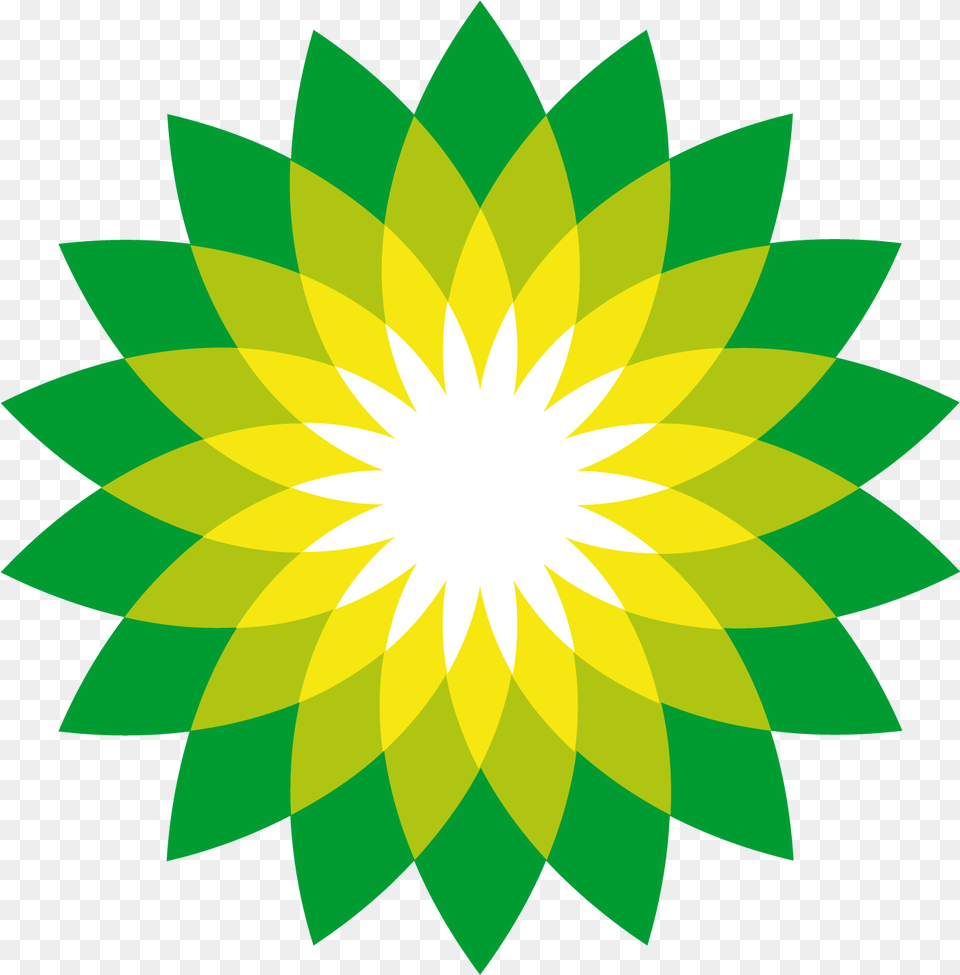 Green And Yellow Flower Logo Gas Bp, Art, Graphics, Light, Pattern Free Png Download