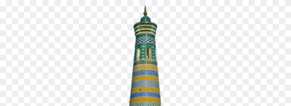 Green And Yellow Minaret, Architecture, Building, Dome, Monastery Free Transparent Png