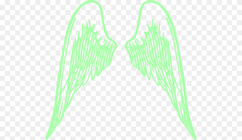Green Angel Wings Clip Arts For Web, Face, Head, Person, Mustache Free Png Download