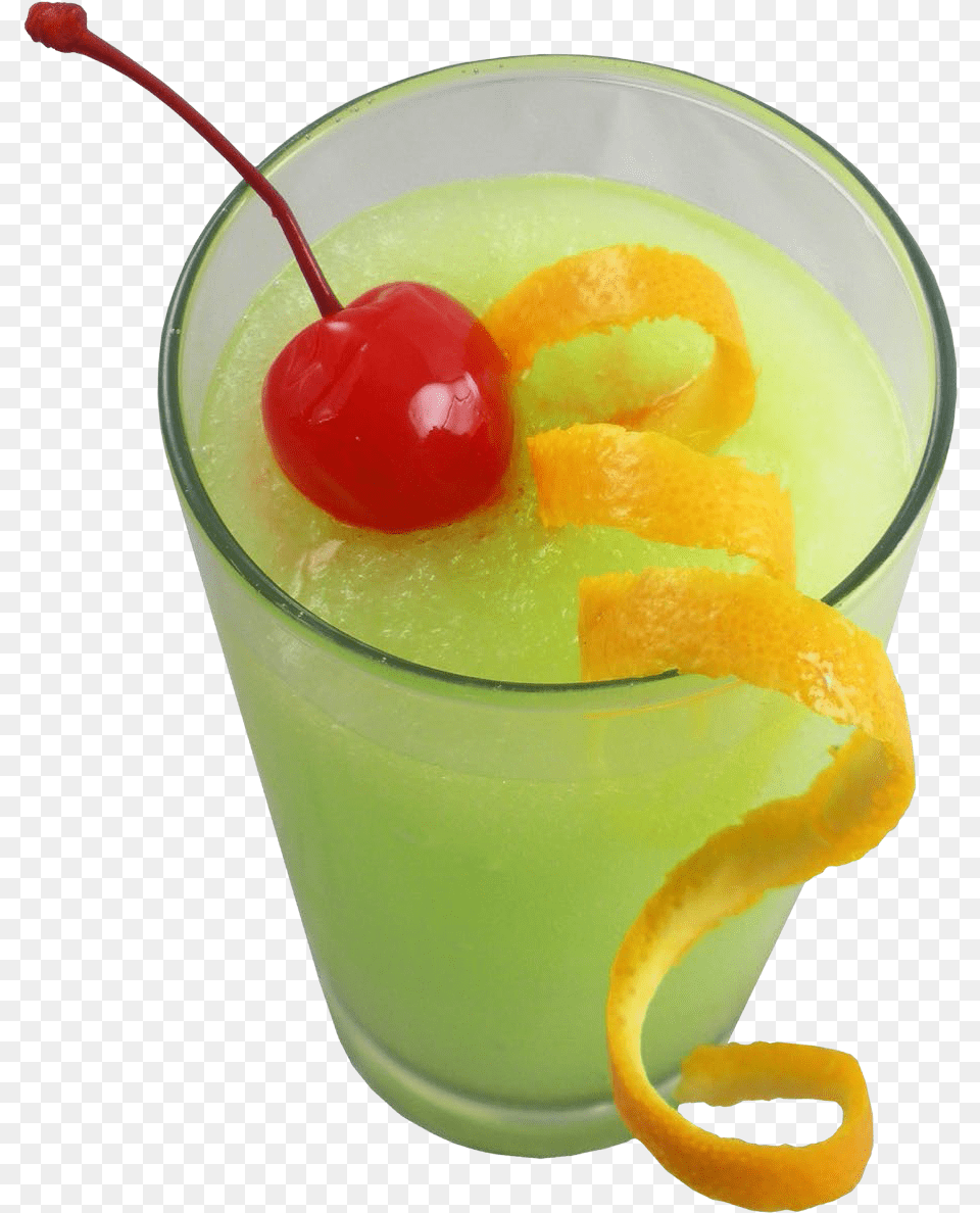 Green Apple Bite Mai Tai, Alcohol, Beverage, Cocktail, Food Png Image