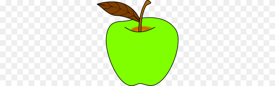 Green Apple Clip Art, Plant, Produce, Fruit, Food Png Image