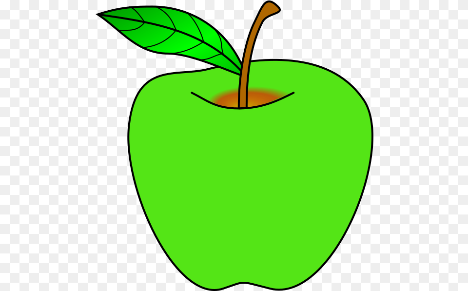 Green Apple Clipart Download Full Size Clipart Green Apple Clipart, Plant, Produce, Fruit, Food Free Png