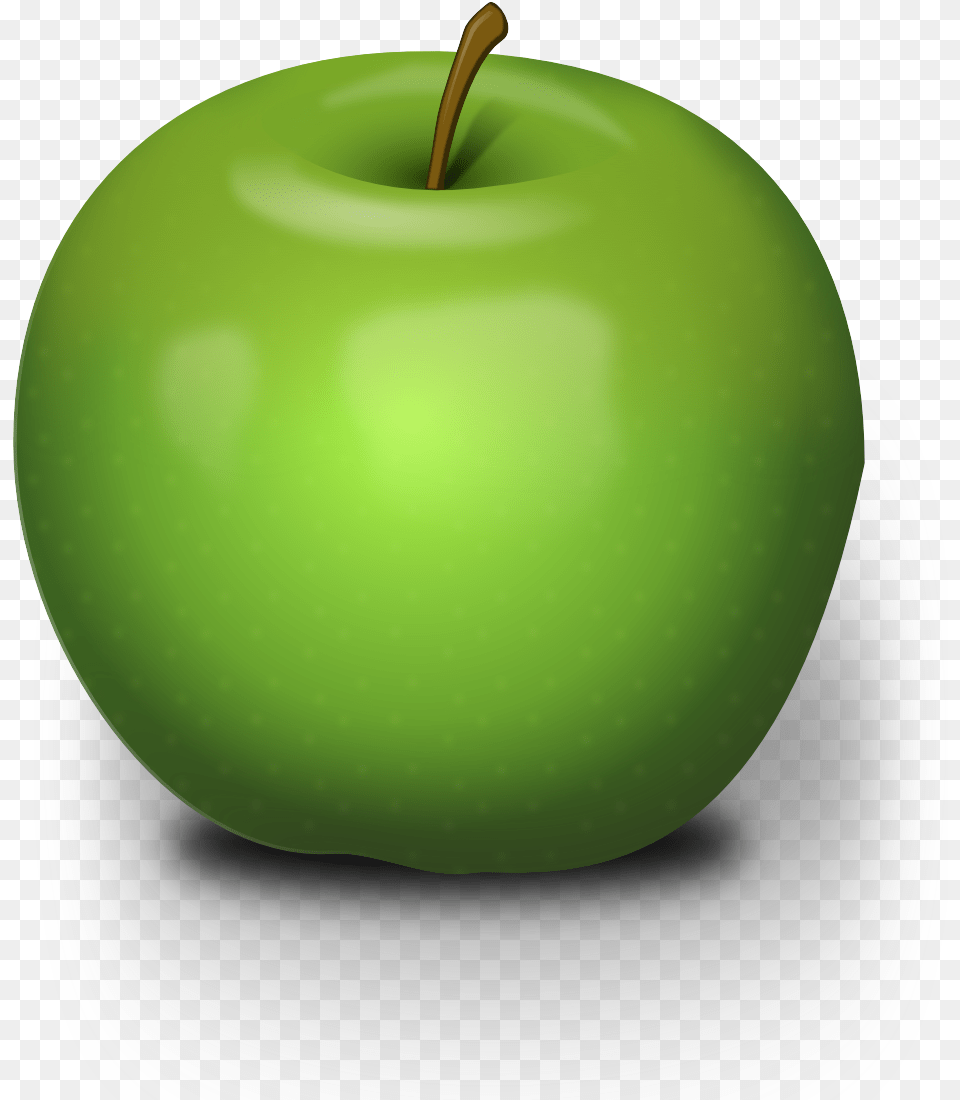 Green Apple Clipart Green Apple, Food, Fruit, Plant, Produce Free Png Download