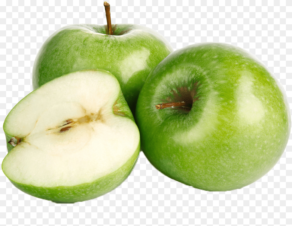 Green Apple Commercial Use Manzana Verde, Food, Fruit, Plant, Produce Free Png Download