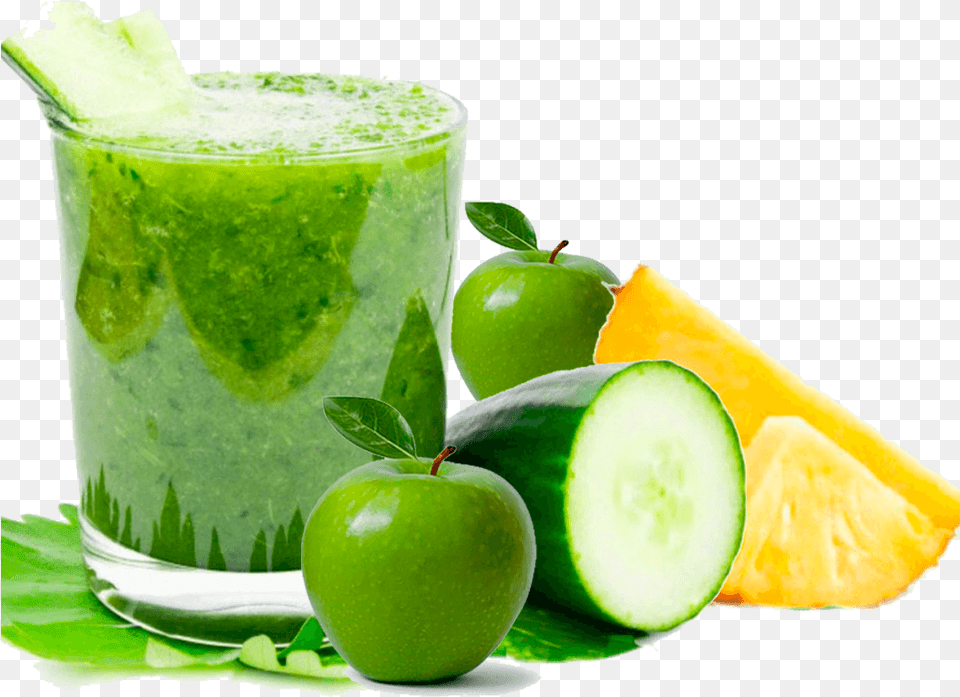 Green Apple Detox Juice Celery Juice, Beverage, Food, Fruit, Plant Free Png