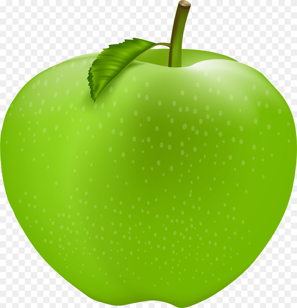 Green Apple Download Apple, Plant, Produce, Fruit, Food Png Image