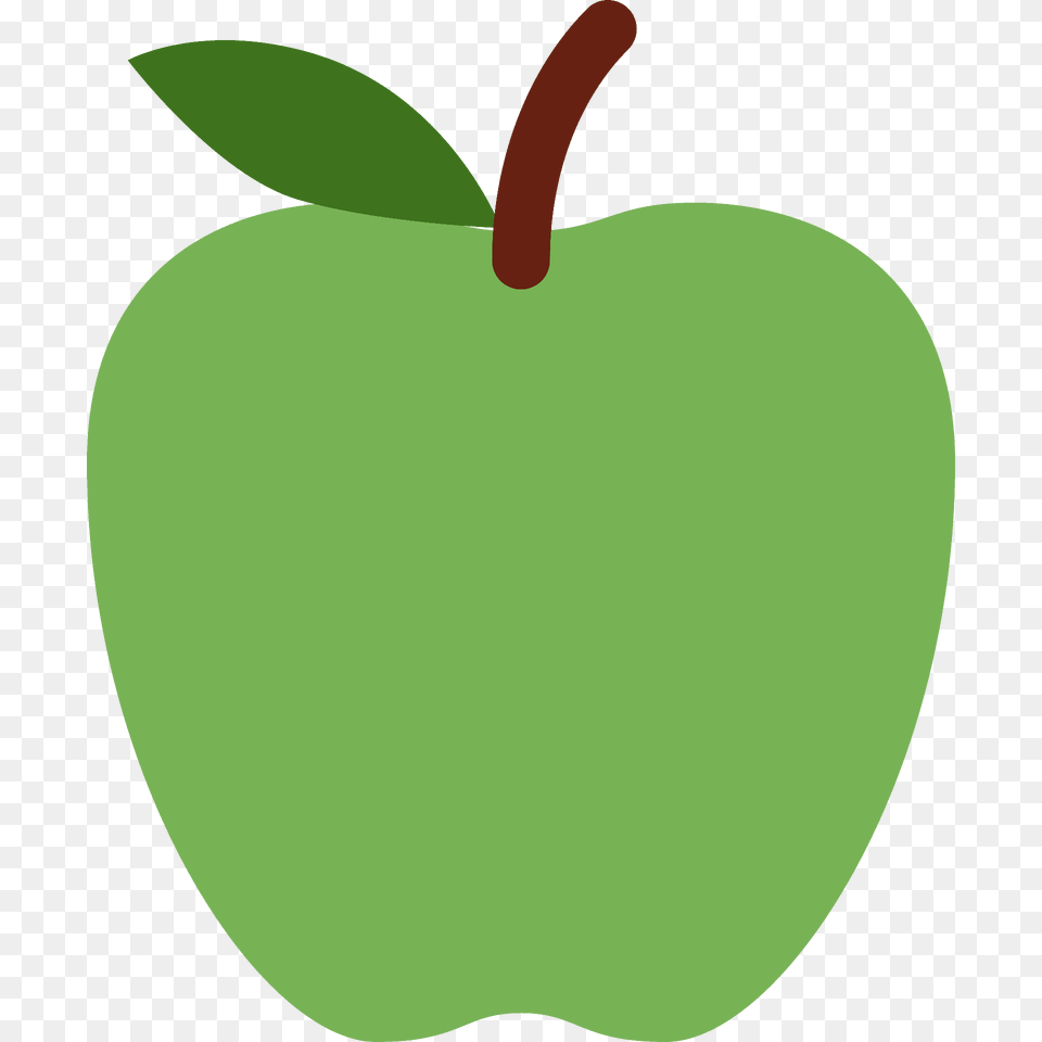Green Apple Emoji Clipart, Plant, Produce, Fruit, Food Free Transparent Png