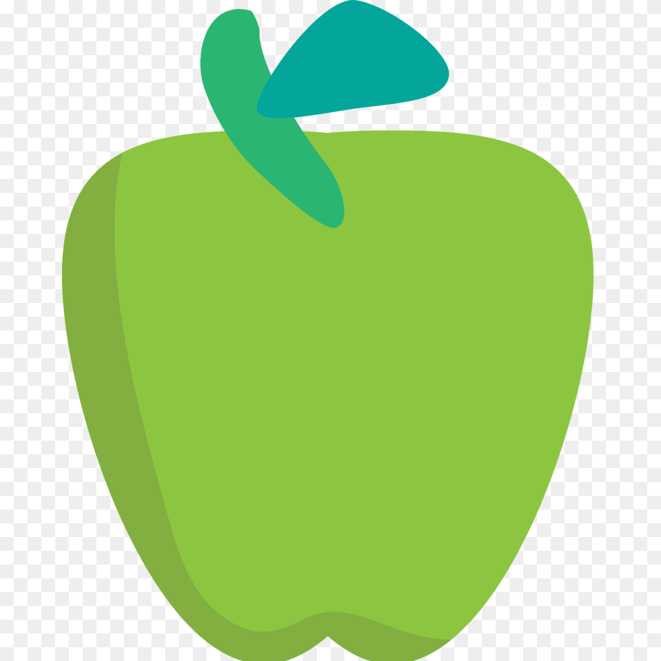 Green Apple Emoji Clipart, Food, Fruit, Plant, Produce Free Transparent Png