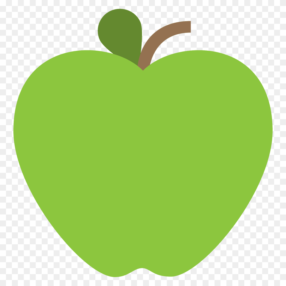 Green Apple Emoji Clipart, Plant, Produce, Fruit, Food Free Png Download