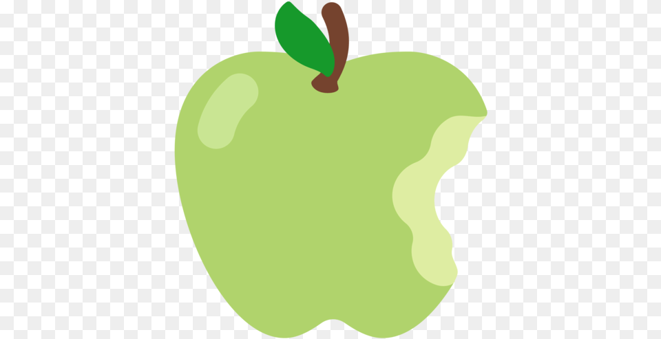 Green Apple Emoji Emoji Pomme Verte, Food, Fruit, Plant, Produce Free Png