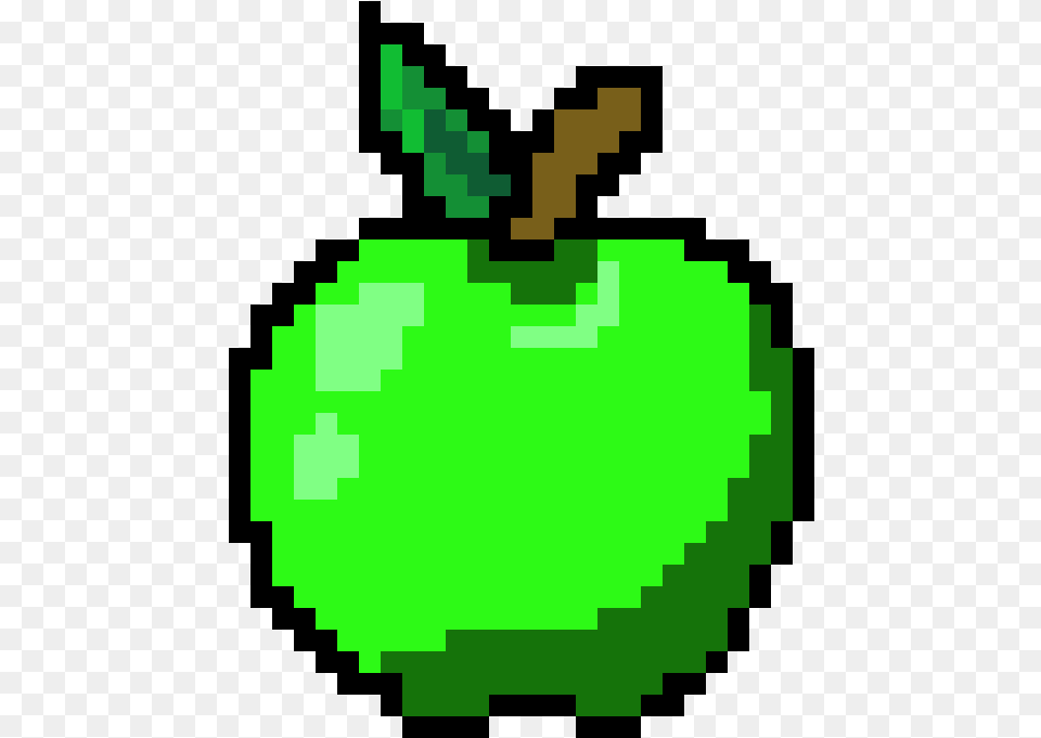 Green Apple Green Apple Pixel Art, Food, Fruit, Plant, Produce Free Png