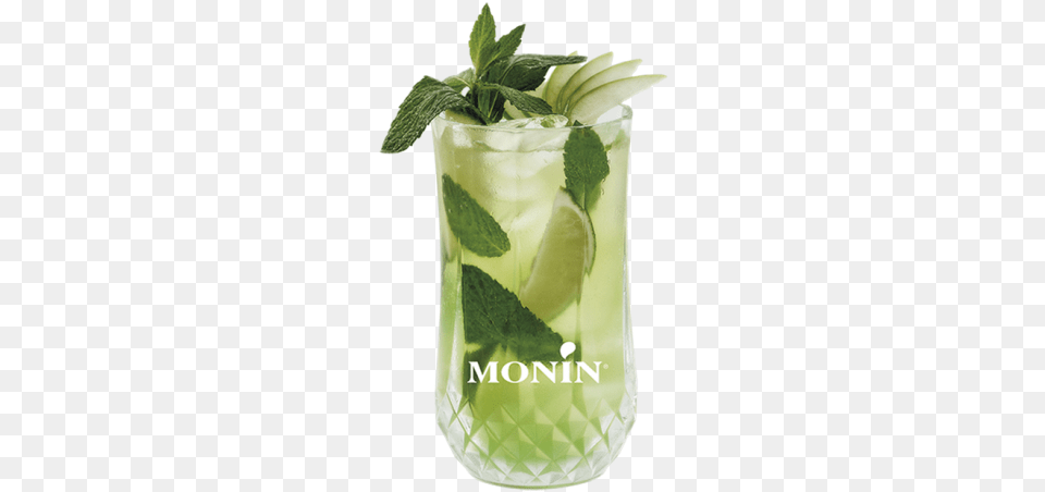 Green Apple Mojito, Alcohol, Beverage, Cocktail, Herbs Png Image