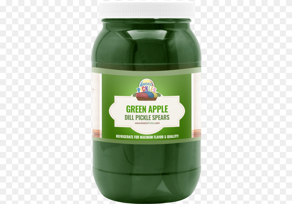 Green Apple Snoco Pickles Pickling, Jar, Food, Cup, Disposable Cup Png