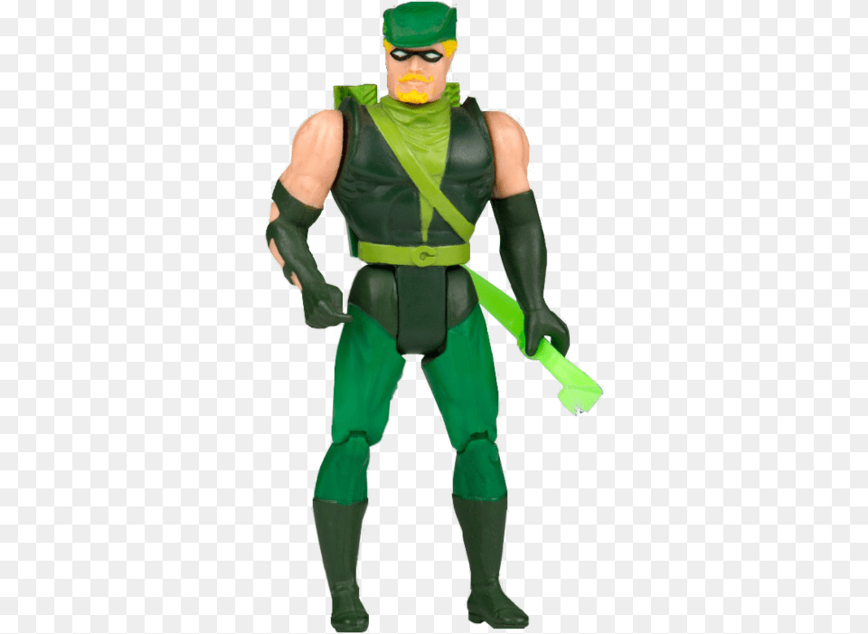 Green Arrow Action Figure Superheroes De Dc Juguete, Clothing, Costume, Person, Adult Png Image