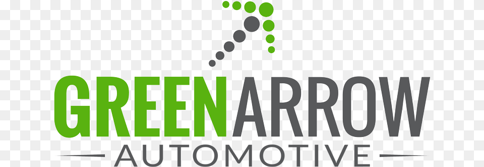 Green Arrow Automotive Green Arrow In Logo, Text, Scoreboard, Outdoors Free Png