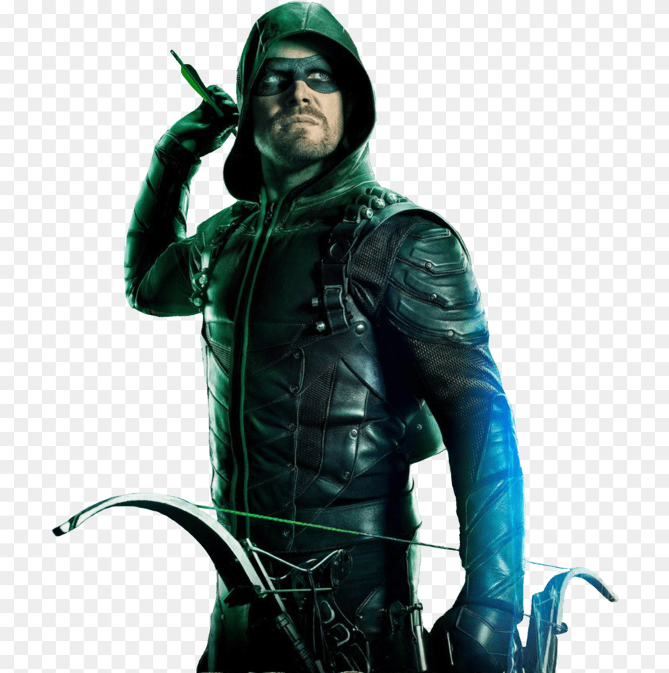 Green Arrow By Stark3879 Daswq70 Cw Green Arrow, Person, Clothing, Costume, Adult Free Transparent Png
