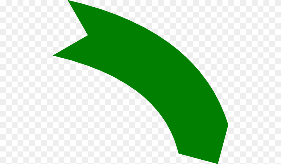 Green Arrow Curve Clip Art, Symbol, Recycling Symbol Png Image