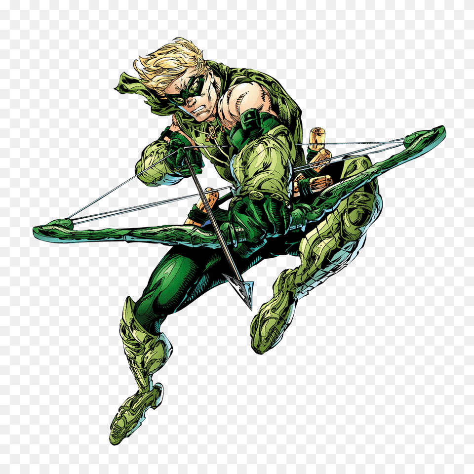 Green Arrow Dc Images Collection For Download Comics, Weapon, Archer, Archery, Bow Free Png