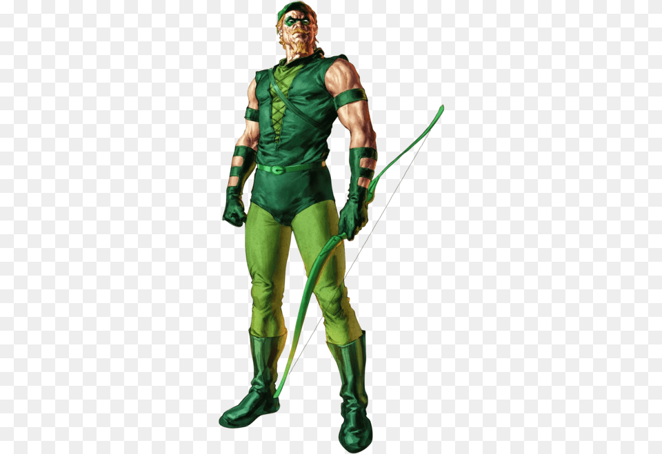 Green Arrow Green Arrow Full Body, Weapon, Archer, Archery, Bow Free Transparent Png