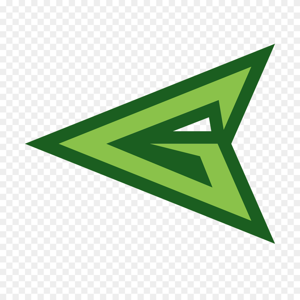 Green Arrow Icon, Arrowhead, Triangle, Weapon Free Png