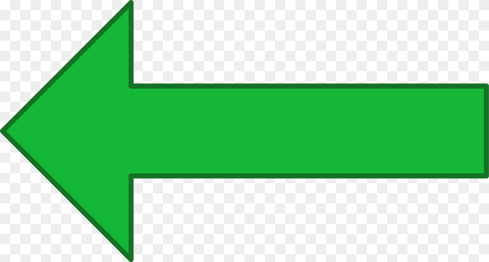 Green Arrow Left Clipart, Symbol, Weapon, Arrowhead Free Transparent Png