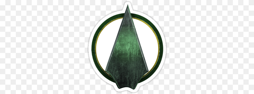 Green Arrow Logo 3 Dc Green Arrow Logo, Arrowhead, Weapon, Badge, Symbol Free Transparent Png